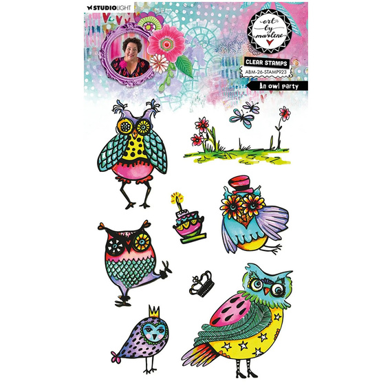 Stamp - StudioLight - An owl party Art by Marlene 