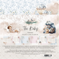 Set of 20x20 papers - Alchemy of Art - The Baby