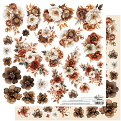 Scrapbooking paper 30x30 - Alchemy of Art - extras to be cut out - Behind Closed Doors