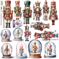 Stickers - ScrapLove - Christmas nutracker