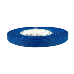 Ribbon / grosgrain ribbon 6mm navy blue 23m