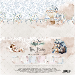 Set of 30x30 scrapbooking papers - Alchemy of Art - The Baby