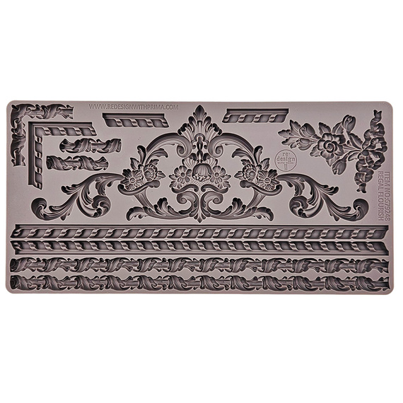 Silicone mold - Prima - Regal Flourish ornaments
