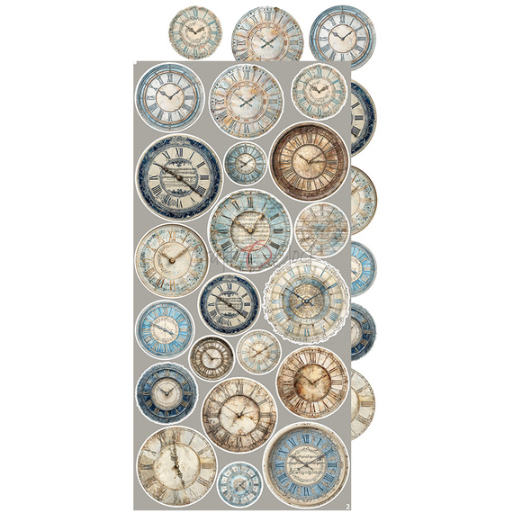 Time scrapbooking accessories set - Craft o'clock -Melody of My Soul - MIX