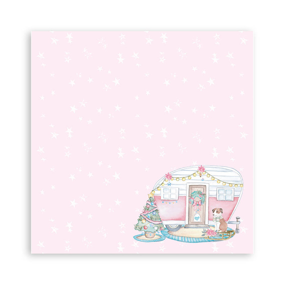Scrapbooking Craft Papier Set for scrapbooking 30x30 - Stamperia - Christmas Rose