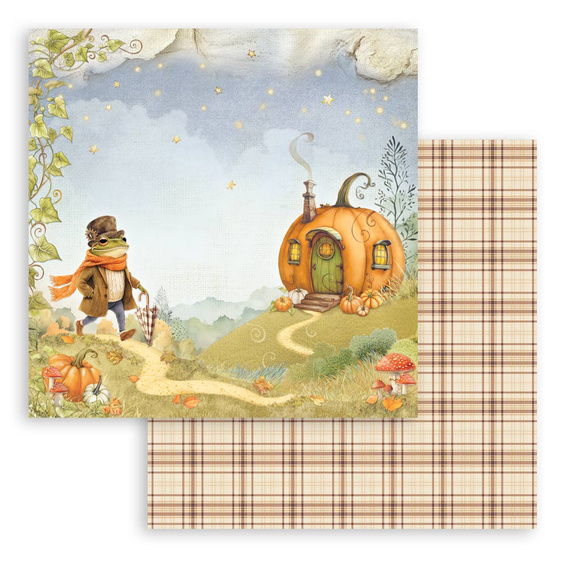 Set of 30x30 scrapbooking papers - Stamperia - Whispering Woods