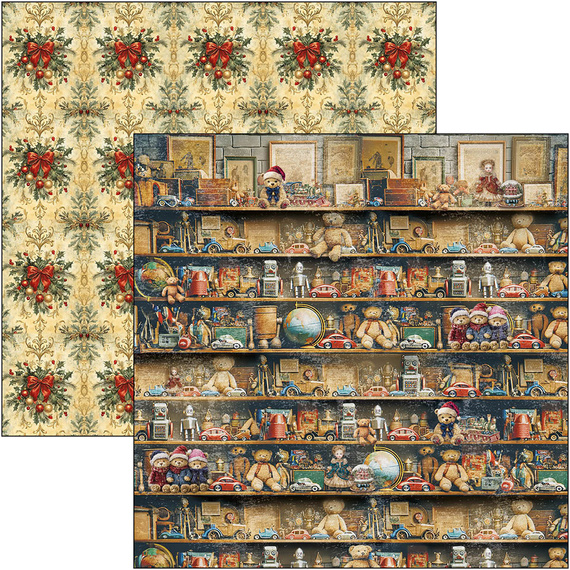 30x30cm paper set - Patterns Pad - Ciao Bella - Toy Shop