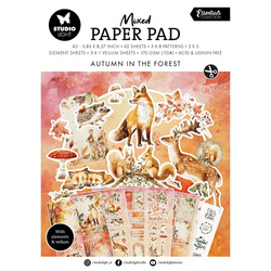Set of scrapbooking papers with A5 elements - StudioLight - Autumn In The Forest