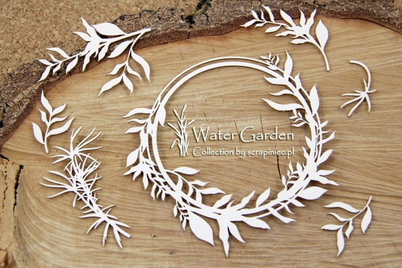 Chipboard - Water Plants - Water plants set 01