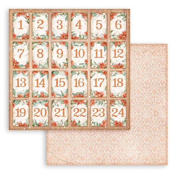 Scrapbooking Craft Papier Set for scrapbooking 30x30 - Stamperia - All Around Christmas