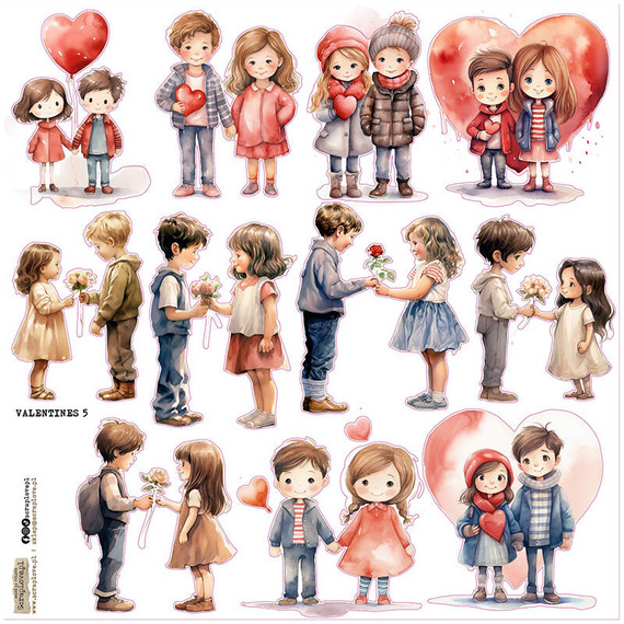 Stickers - ScrapLove - Valentines 5