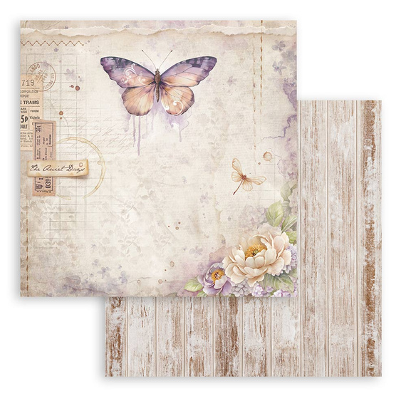 Scrapbooking Craft Papier Set 20x20 - Stamperia - Quiet Days