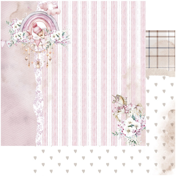 Set of 20x20 papers - Alchemy of Art - The Baby