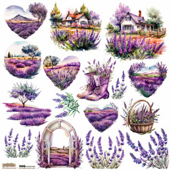 Stickers - ScrapLove - Lavender 3