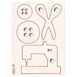 Chipboard tailor set mini