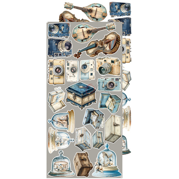 Scrapbooking accessories set -  Craft o'clock - Melody of My Soul - Melody