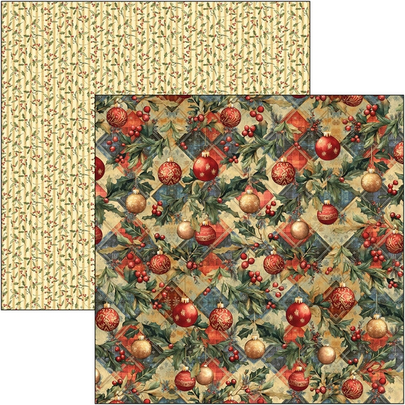 Set of scrapbooking papers 30x30cm - Paper Pad - Ciao Bella - Toy Shop