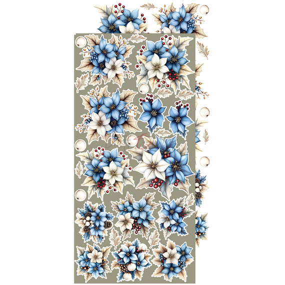 Scrapbooking accessories set - Craft o'clock - Jolly Season MIX
