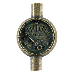 Electroplated metal ornament - tube 2