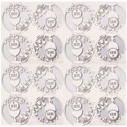 Chipboard - Lilly of the valley - set of 16 frames - Scrapiniec