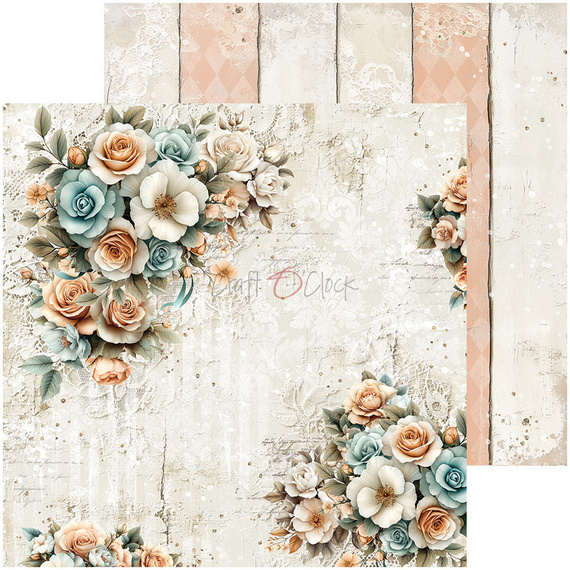 Set of scrapbooking papers 15x15 - Craft o'clock - Sprites of Harmony