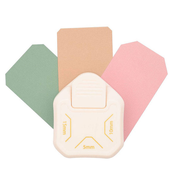 Decorative corner punch 3-in-1 - 5mm, 10mm, 15mm - Vaessen Creative