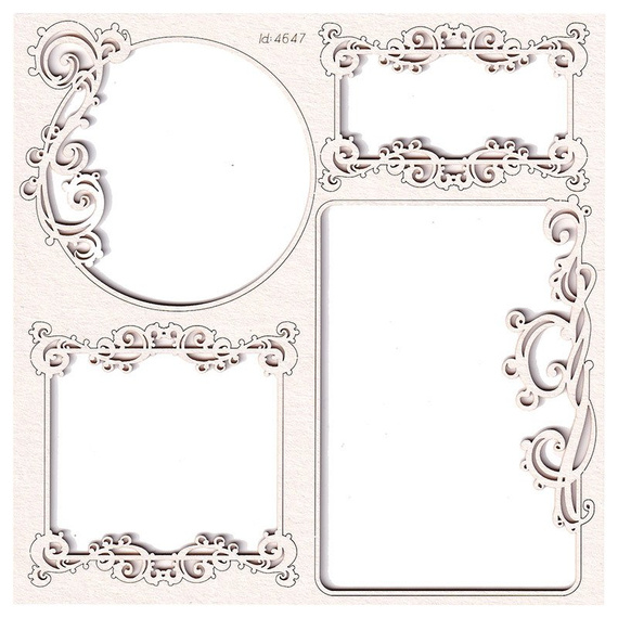 Chipboard - Fantasma - Small Frames 