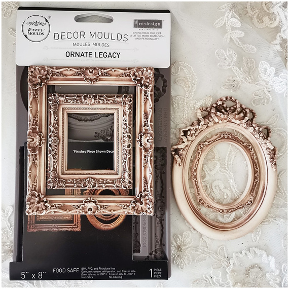 Silicone mold - Prima - Ornate Legacy frames