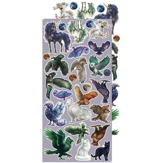 Time scrapbooking accessories set - Craft o'clock - Supernatural World - mix 03