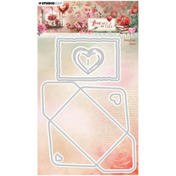 Paper punch - StudioLight - Sending Love letter envelope