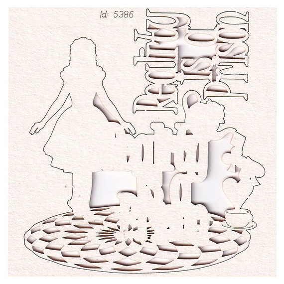 Chipboard - Reality is a prison 02 - Alice in Wonderland 