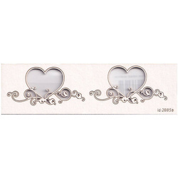 Chipboard Hearts  01 - Park Avenue hearts 01, size small
