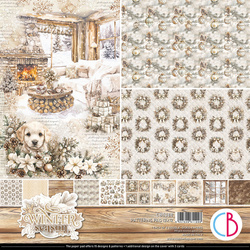 30x30cm paper set - Paterns Pad - Ciao Bella - Winter Season