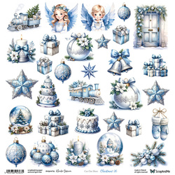 Scrapbooking Paper - ScrapAndMe -Christmas 26 - Die-Cut Sheet - 30x30 cm