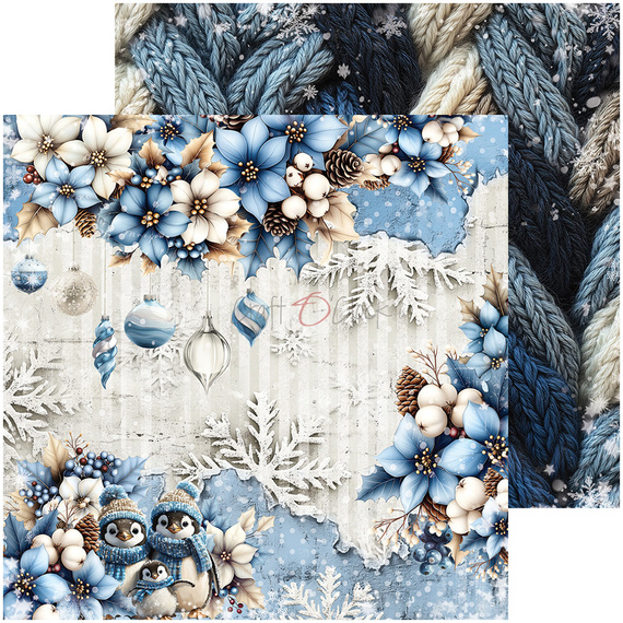 Set of scrapbooking papers 20x20 - Craft o'clock - Jolly Season