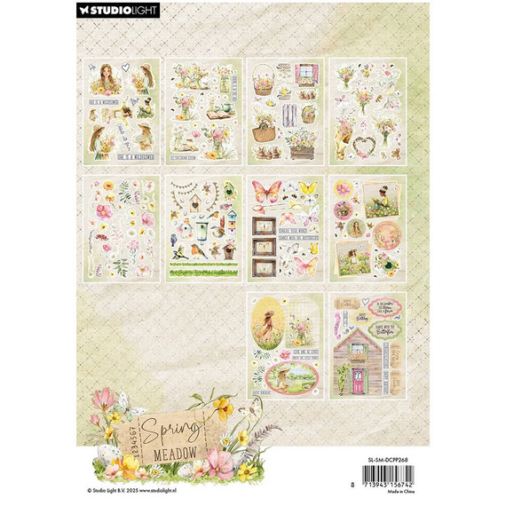 Scrapbooking Craft Papier Set for scrapbooking with A5 elements - StudioLight - Love of my life