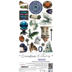 Time scrapbooking accessories set - Craft o'clock - Magic