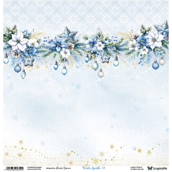 Scrapbooking paper 30x30 - ScrapAndMe - Oh, Baby  11/12