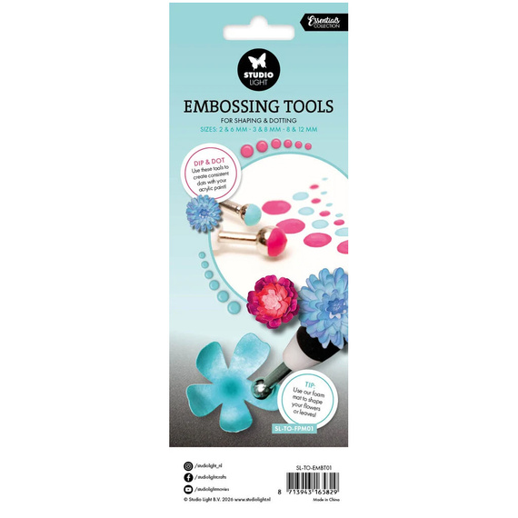 Embossing Tool/ Tools - Embossing Stylus - Studio Light - 3 pcs