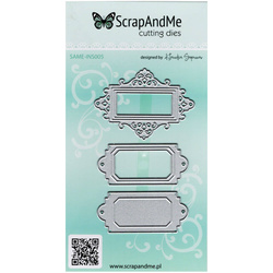 Cutting die - Scrapandme - Rectangular frames