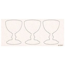 Chipboard Chalice - Innocence simple (3 pcs) 