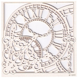 Chipboard - Clocks 02- Alice in Wonderland