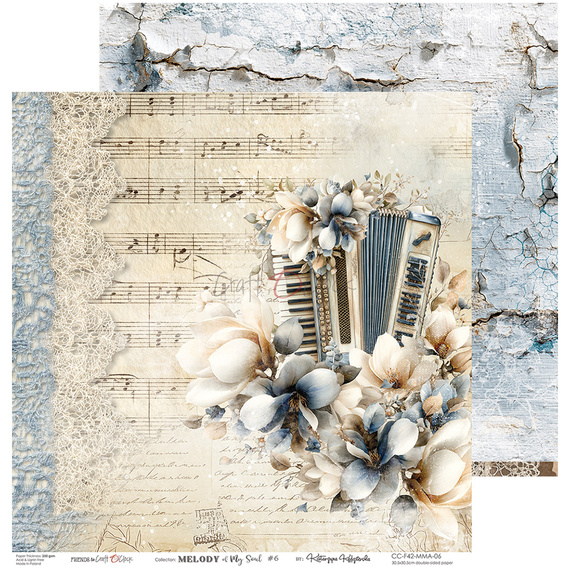 Set of scrapbooking papers 30x30 - Craft o'clock - Sprites of Harmony