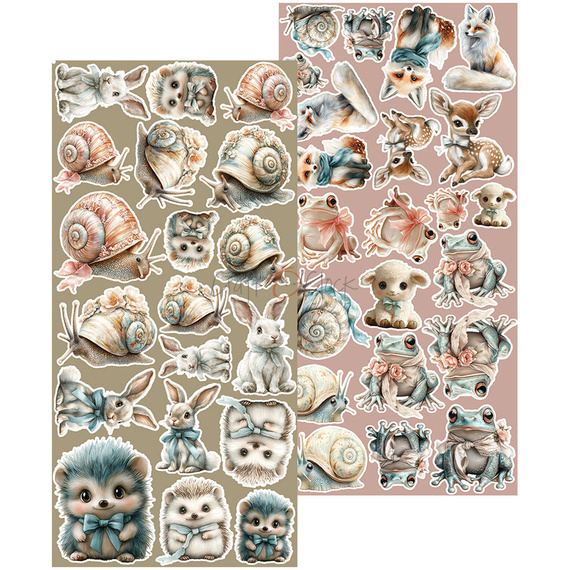 Scrapbooking paper 15x30 - Craft o'clock - Sprites of Harmony - Extras set - Sprites 