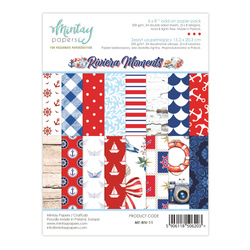 Supplementary notebook of scrapbooking papers 15x20 - Mintay - Riviera Moments