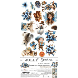 Scrapbooking accessories set - Craft o'clock -Jolly Season - Flowers & More