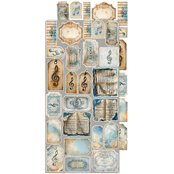 Scrapbooking accessories set -  Craft o'clock - Melody of My Soul - Melody