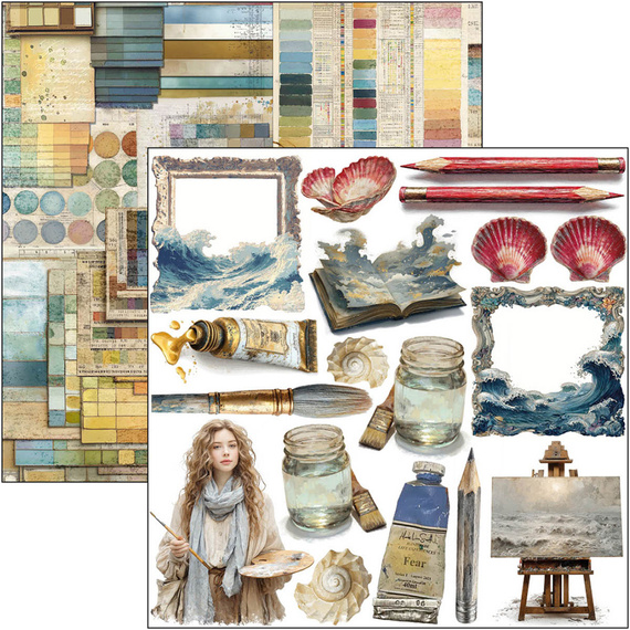 15x15cm paper set - Ciao Bella - Toy Shop