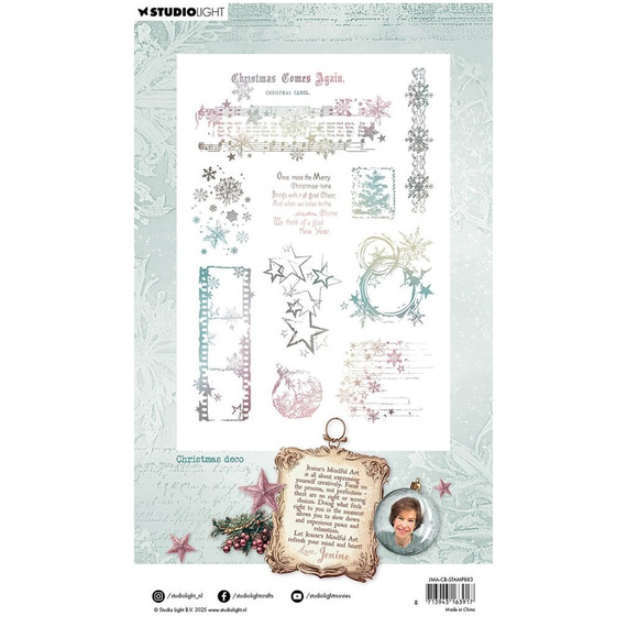 Transparent stamp - StudioLight - Christmas deco