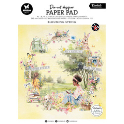 Scrapbooking Craft Papier Set and A4 scrapbooking elements - Blooming Spring